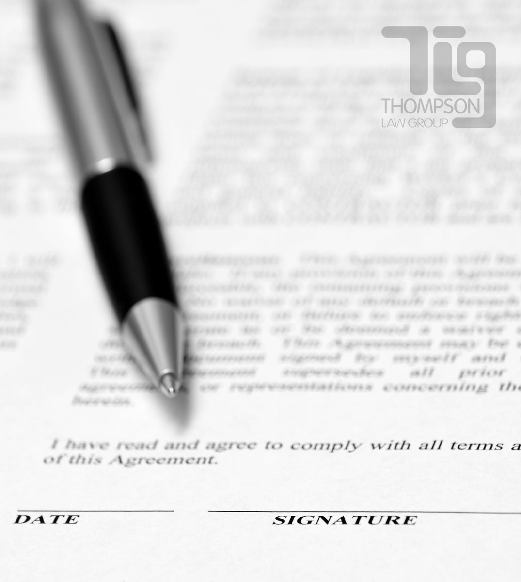 Transactional Law; Pen on Contract; Thompson Law Group