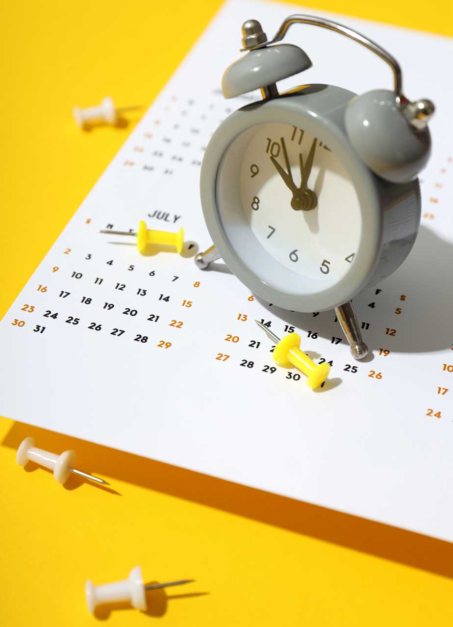 Important Dates & Timeframes